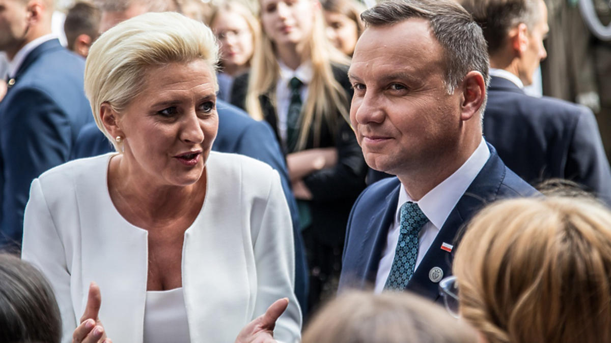 Andrzej Duda o kryzysie z Agatą Dudą