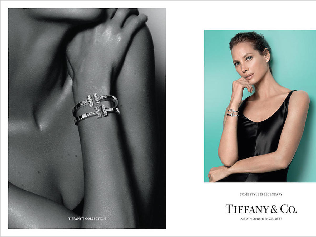 Christy Turlington w kampanii Tiffany & Co.