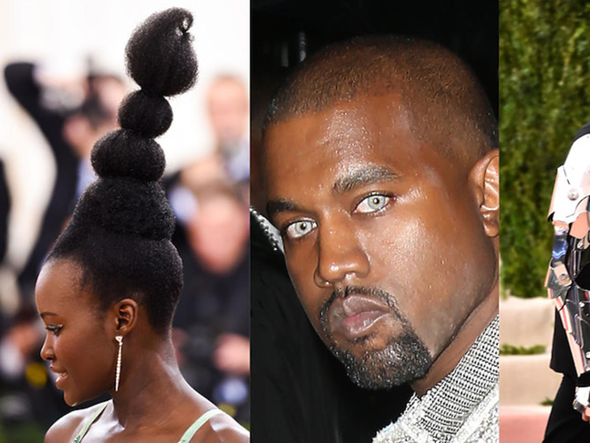Dziwne stylizacyjne pomysły Lupity Nyong'o, Kanyego Westa i Zayna Malika z gali MET