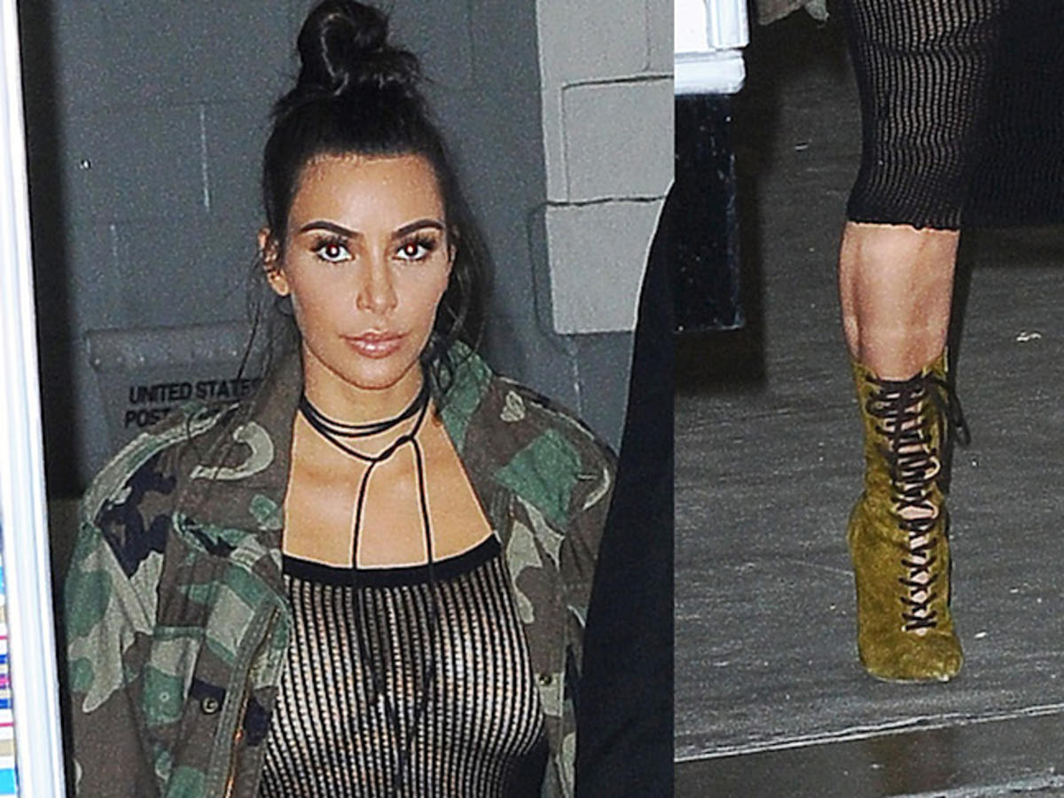 Kim Kardashian pokazuje piersi i majtki na OUE Skyspace Event