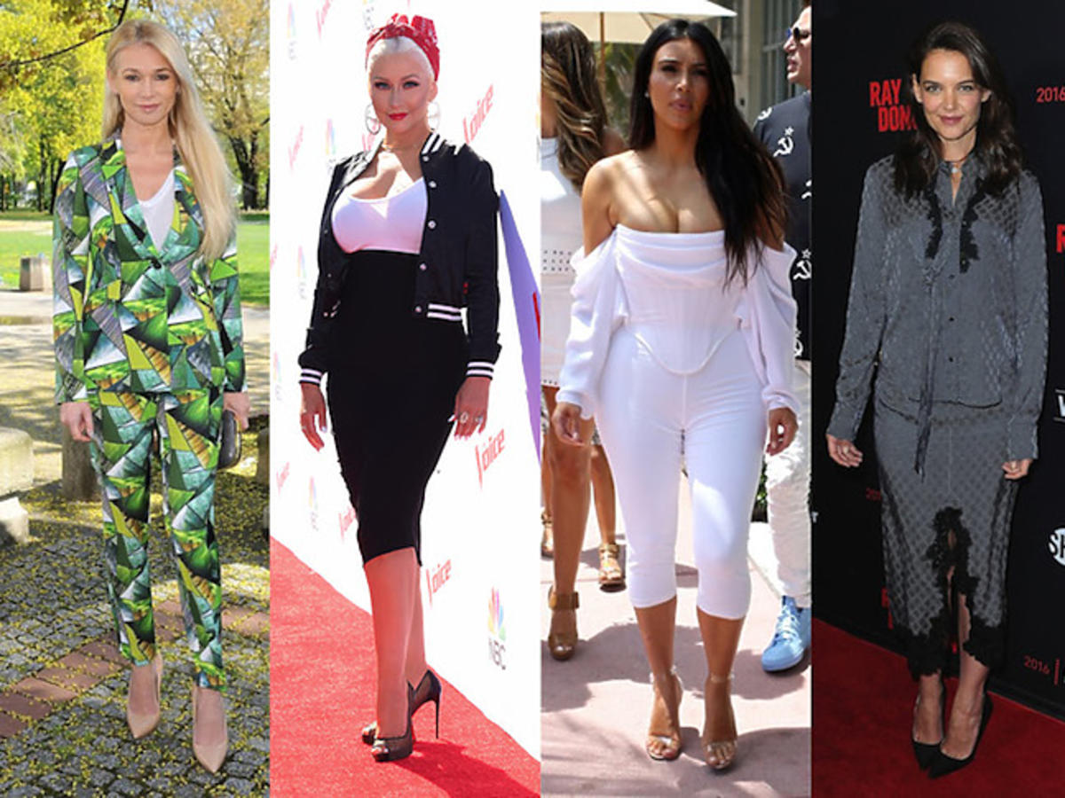 Modowe wpadki Ewy Pacuły, Christiny Aguilery, Kim Kardashian, Katie Holmes i Nicki Minaj