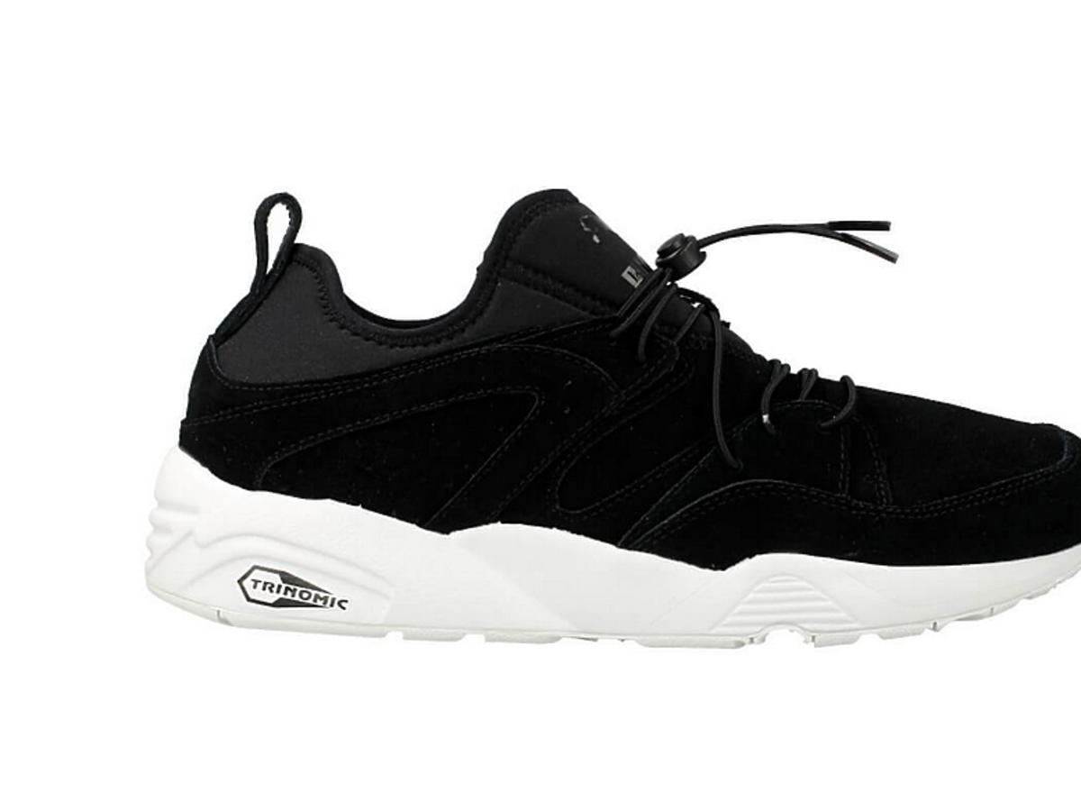 Sportowe, czarno-białe buty Puma Blaze Of Glory
