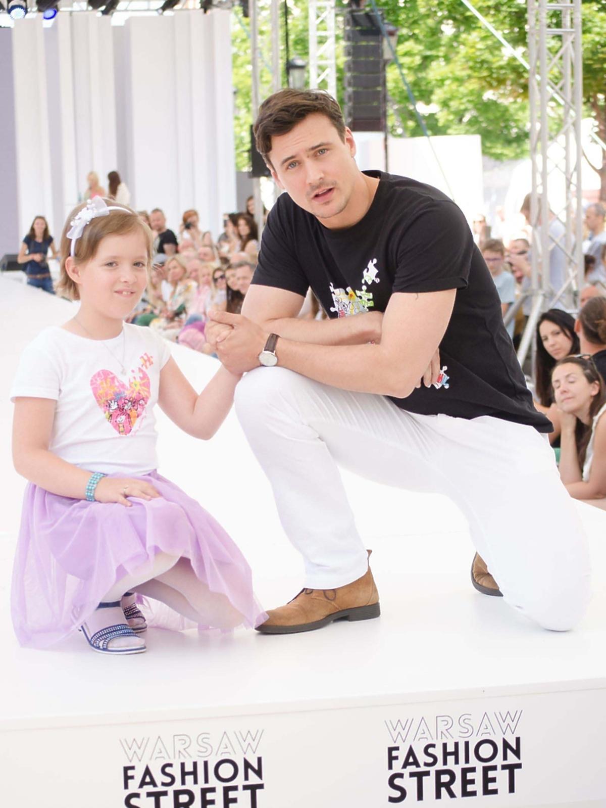 Charytatywny pokaz ENDO podczas Warsaw Fashion Street 2017, Mateusz Damięcki
