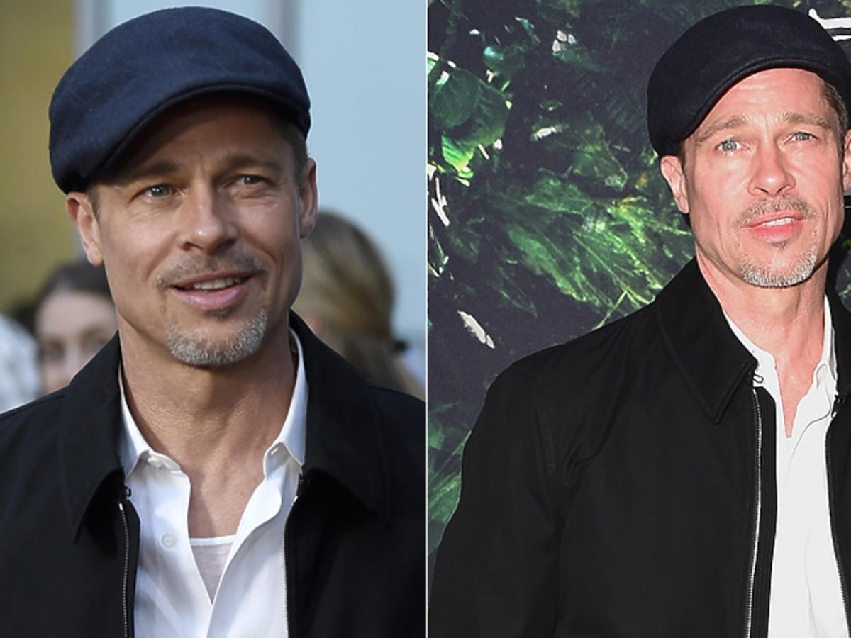 Chudy Brad Pitt na premierze w Los Angeles