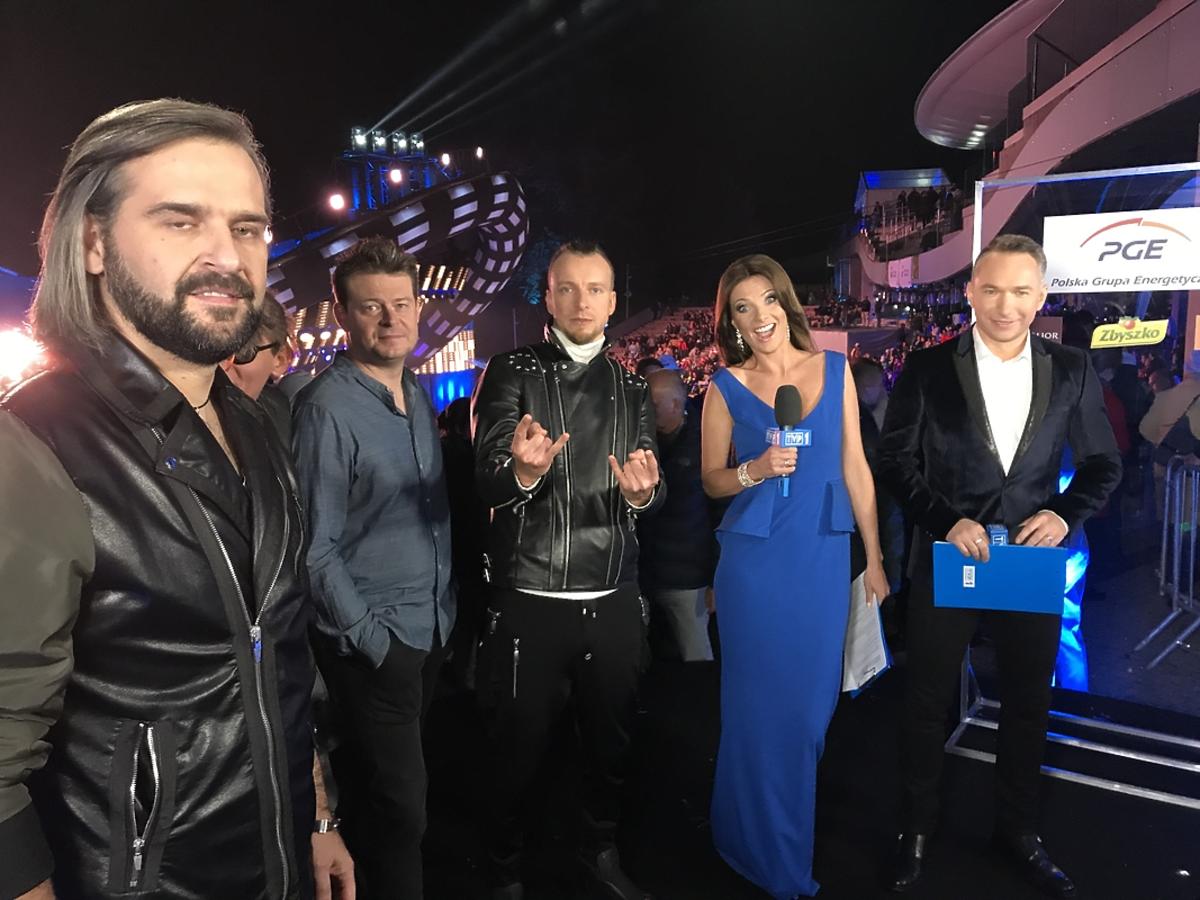 Zespół Feel na festiwalu w Opolu 2017