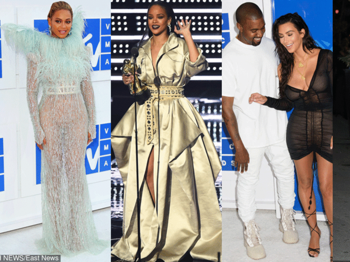 Gala MTV Video Music Awards 2016: Beyonce z córką, Rihanna, Kim Kardashian, Rita Ora, Britney