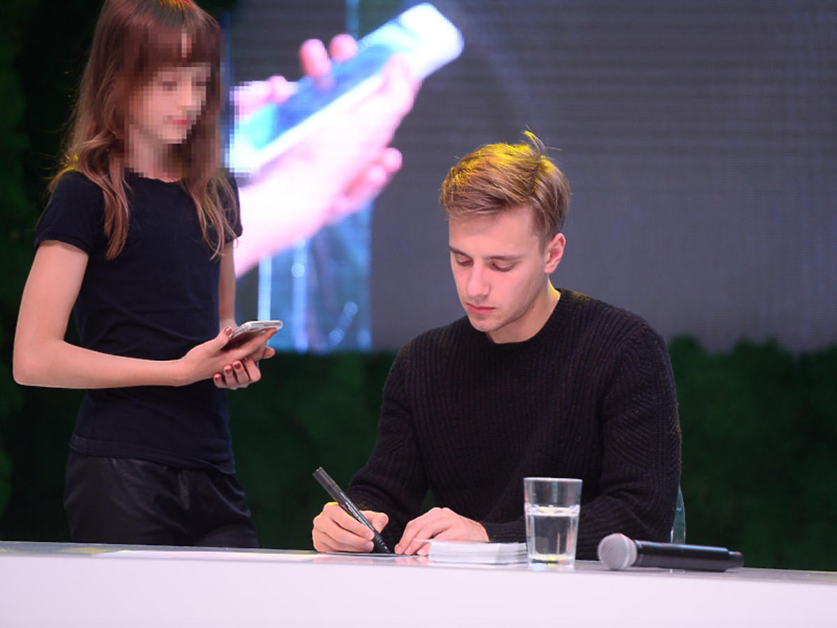 Maciej Musiał na otwarciu Galerii Północnej