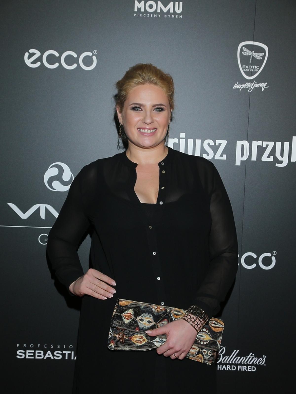 Ela Romanowska na pokazie Przybylskiego