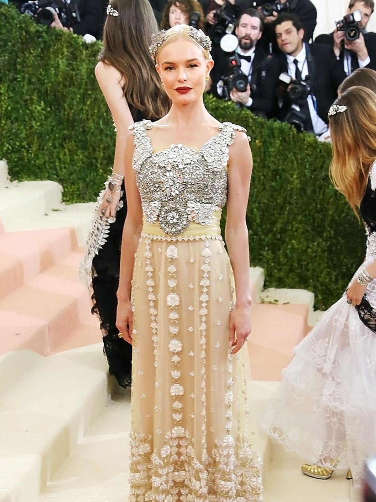 Kate Bosworth na MET Gala 2016 w Nowym Jorku