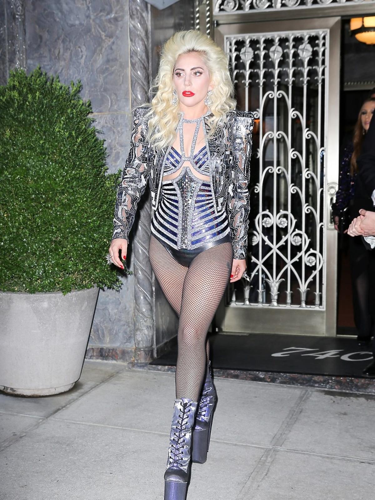 Lady Gaga na MET Gala 2016 w Nowym Jorku