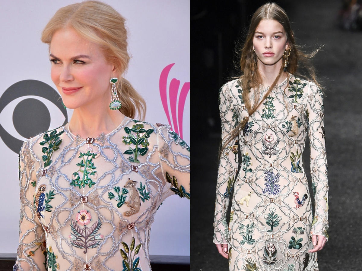 Nicole Kidman w sukni Alexandra McQueena na gali ACM