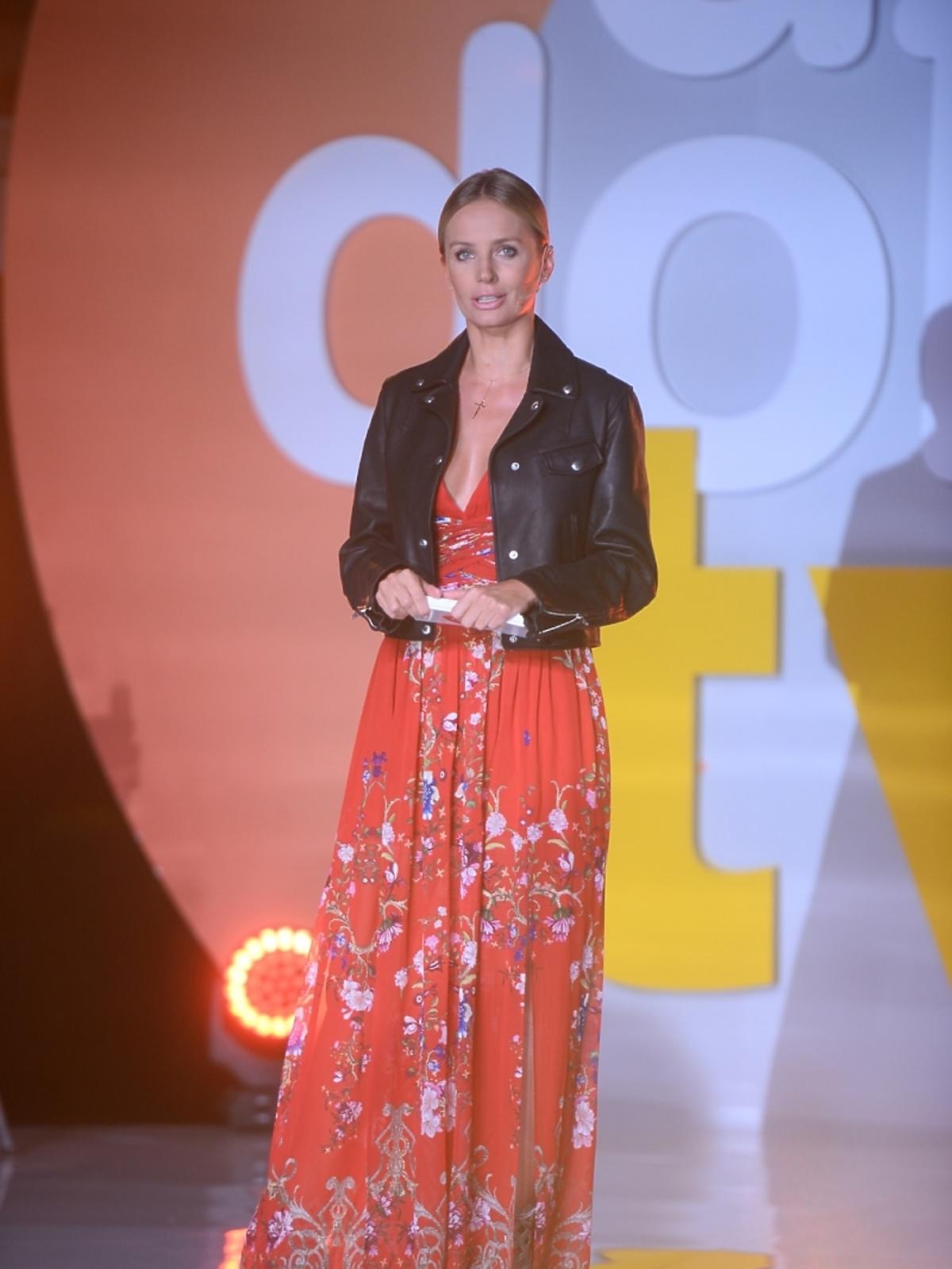Agnieszka Szulim na urodzinach Dzień Dobry TVN
