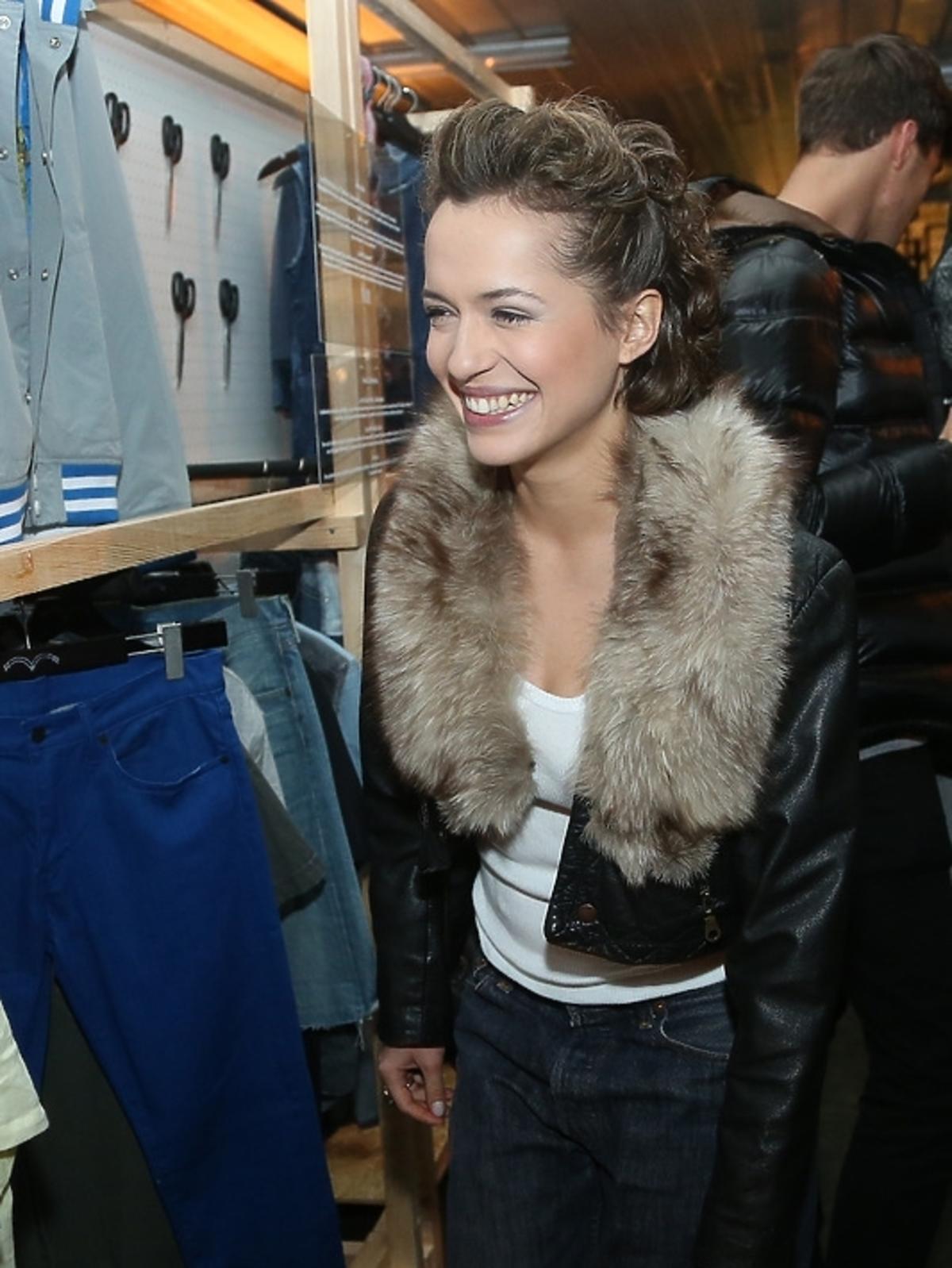Aleksandra Hamkało na pokazie Levi's wiosna/lato 2014