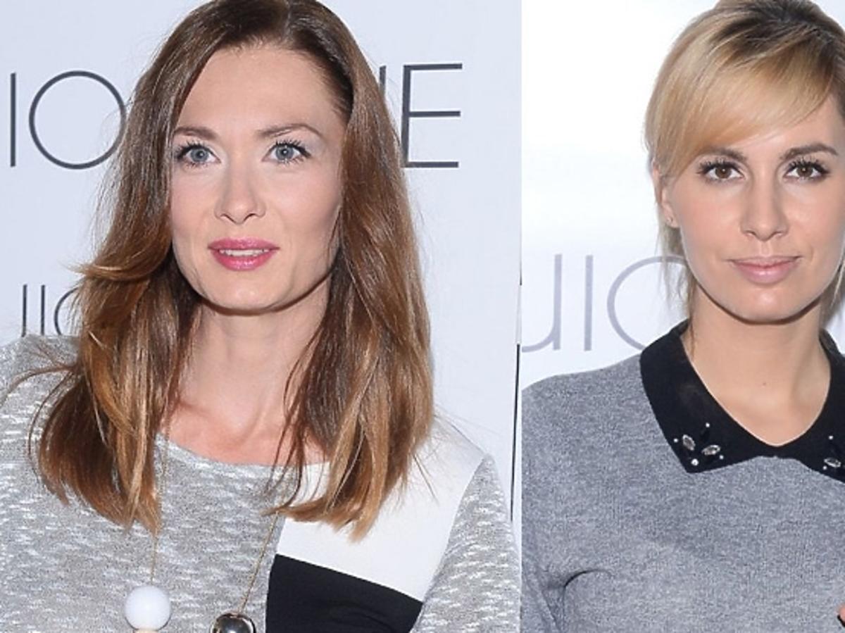 Anita Sokołowska, Agnieszka Hyży i Anna Guzik na spotkaniu marki Quiosque