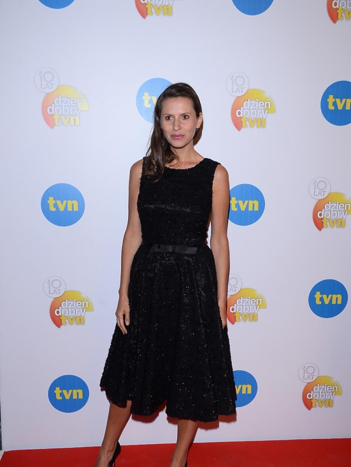 Anna Kerth na urodzinach Dzień Dobry TVN