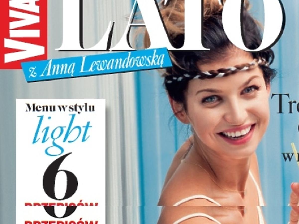 Anna Lewandowska na okładce dodatku "Lato z Anną Lewandowską"