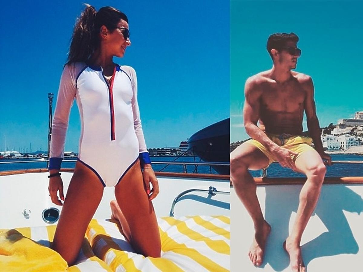 Anna Lewandowska, Robert Lewandowski na Ibizie
