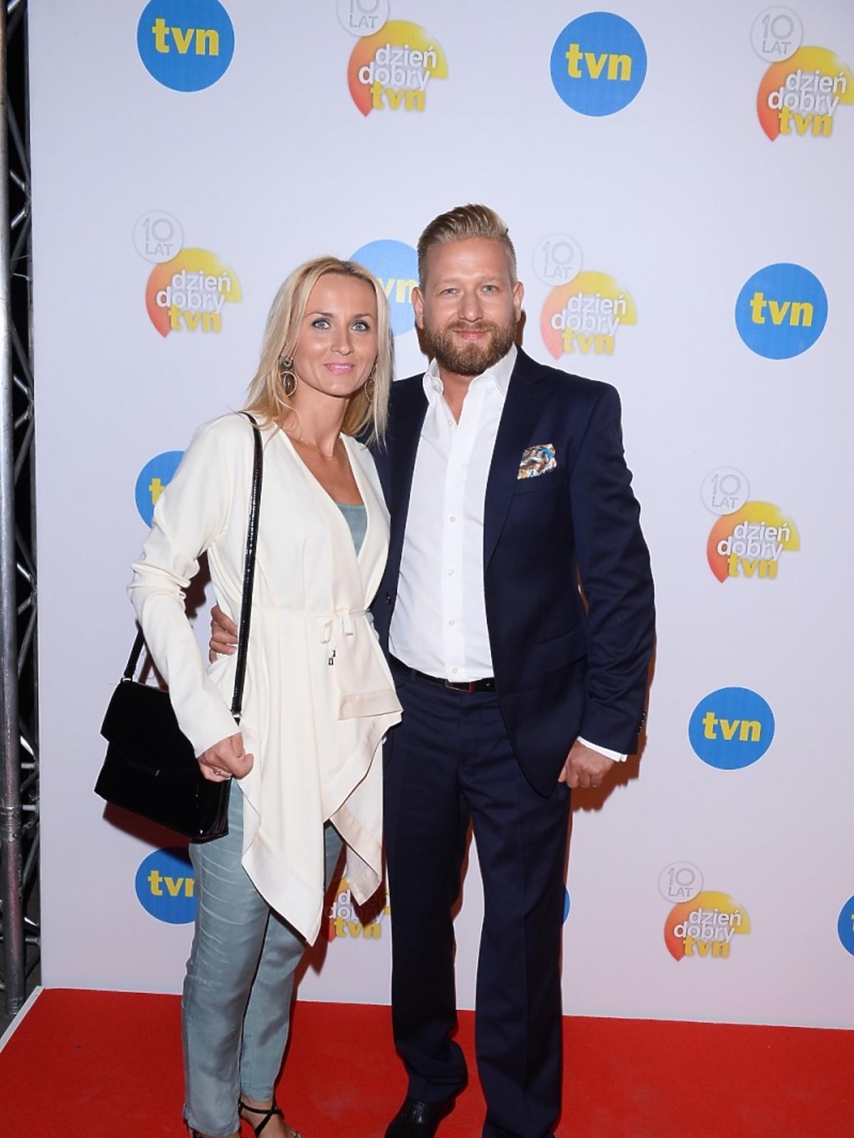 Bartłomiej Jędrzejak na urodzinach Dzień Dobry TVN