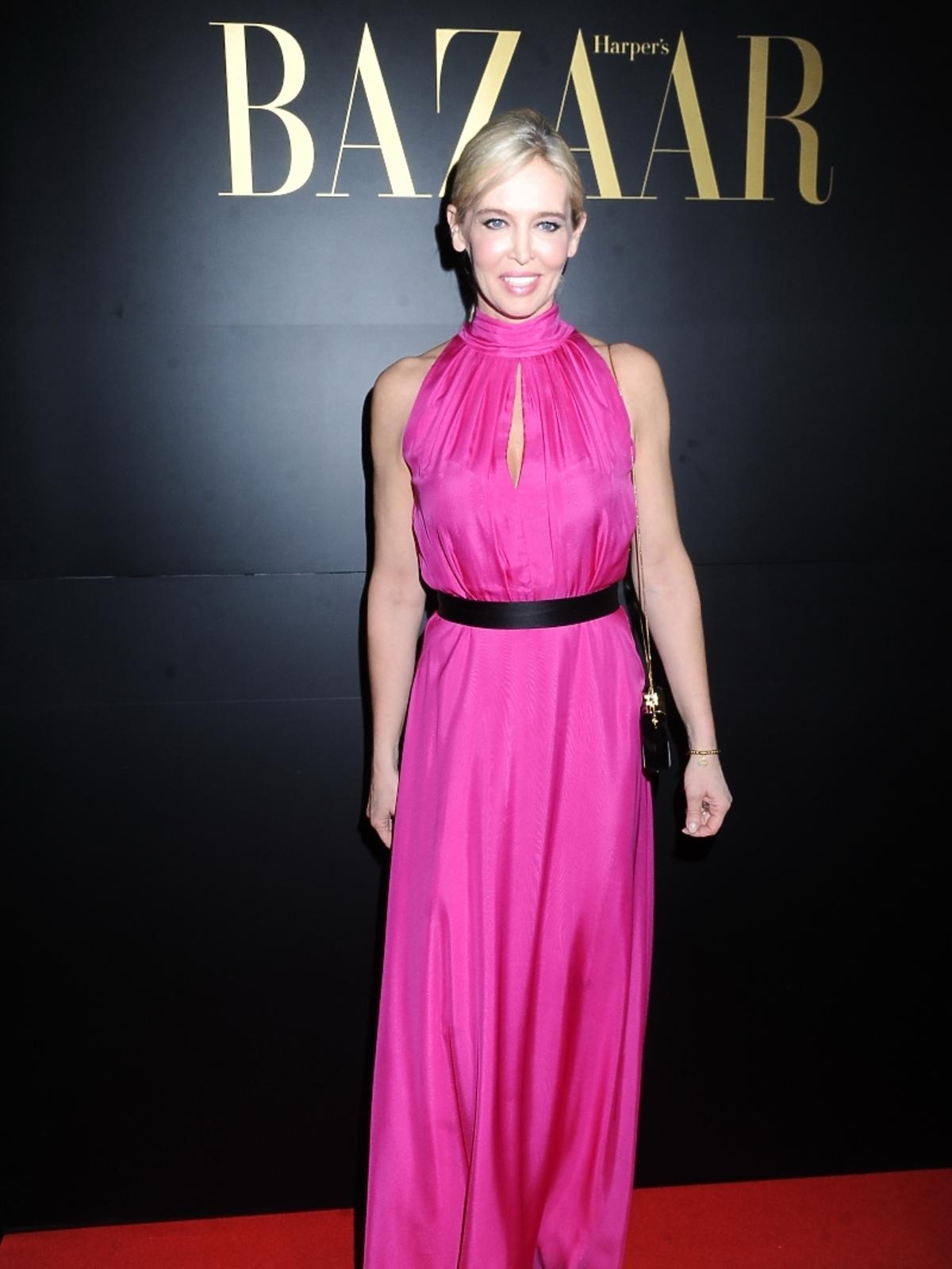 Bogna Sworowska na urodzinach Harper's Bazaar