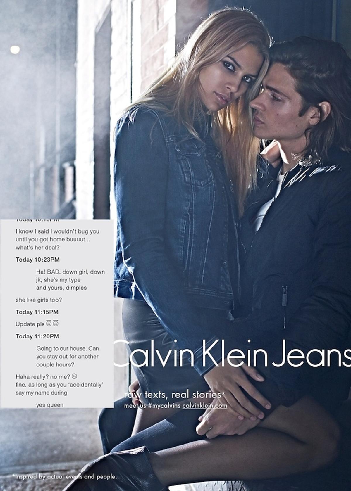 Calvin Klein, Tinder
