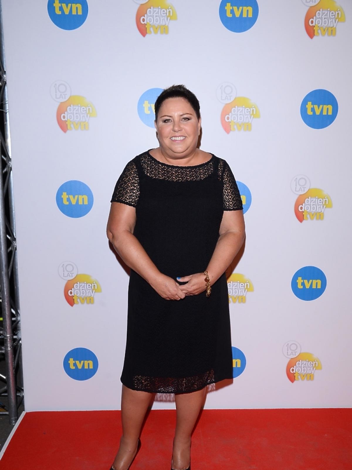 Dorota Wellman na urodzinach Dzień Dobry TVN