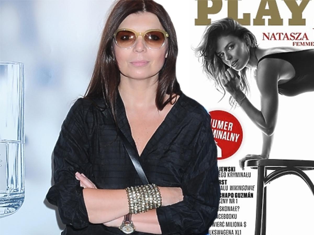 Dorota Wróblewska ocenia okładkę Playboya z Nataszą Urbańską