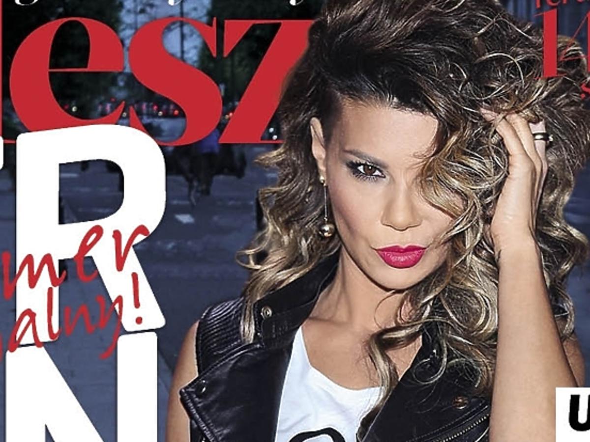 Edyta Górniak Pragnij Mnie Na Zawsze Edyta Górniak na okładce Flesza