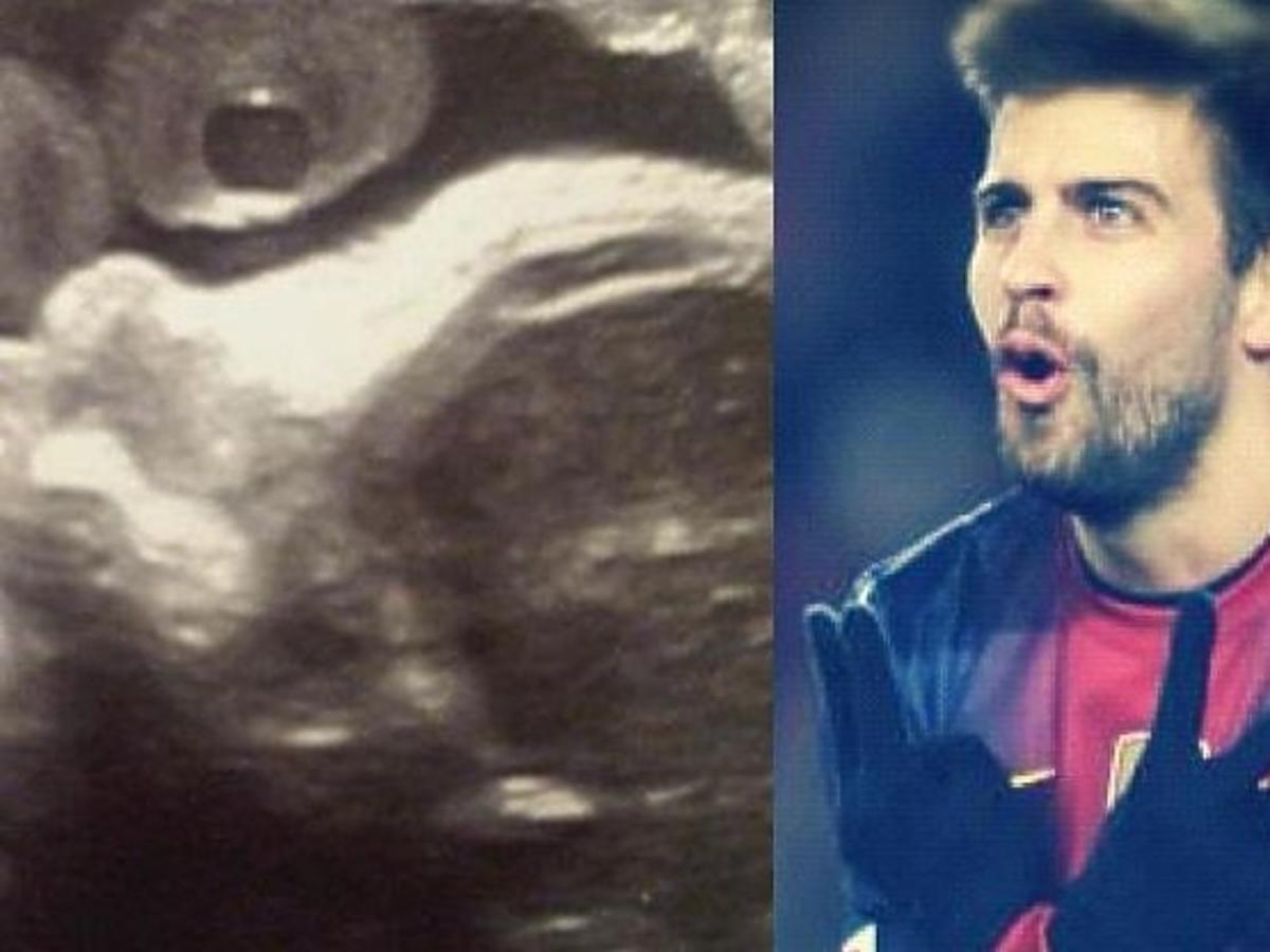 Gerard Pique pokazał zdjęcie USG syna
