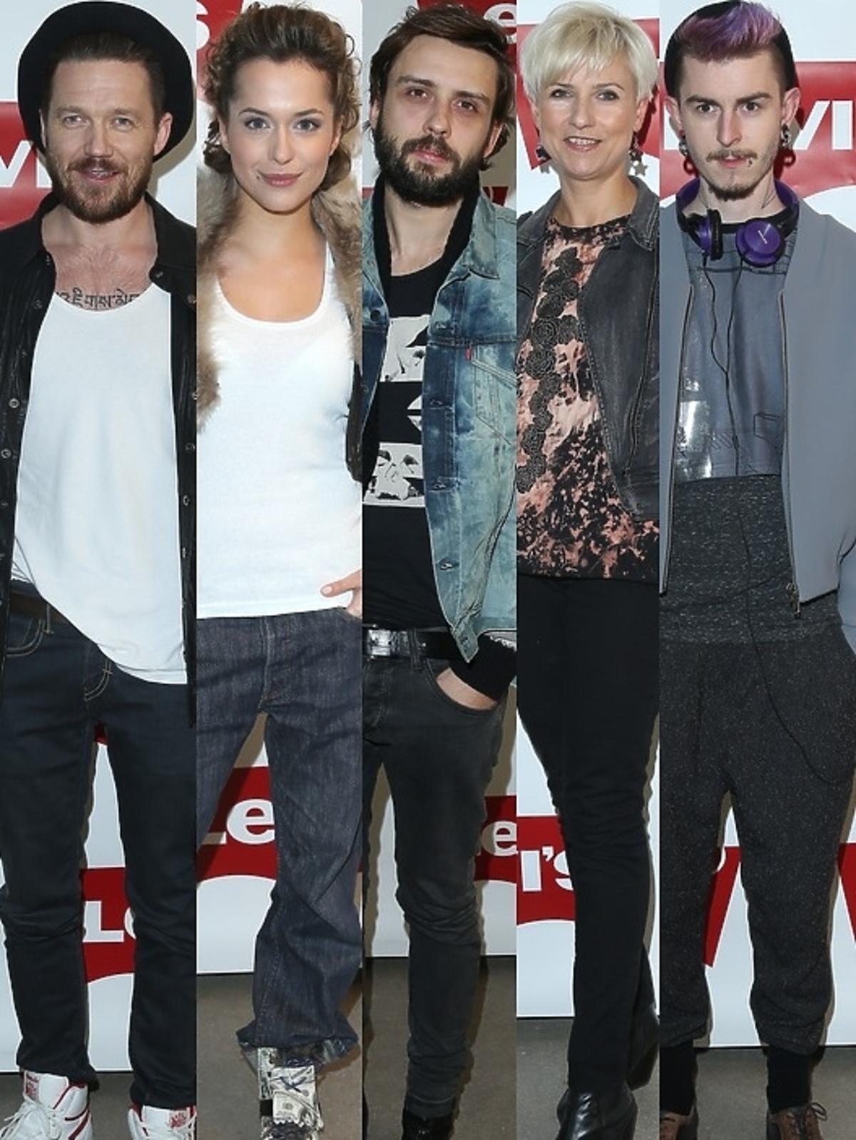 Gwiazdy na pokazie Levi's wiosna/lato 2014