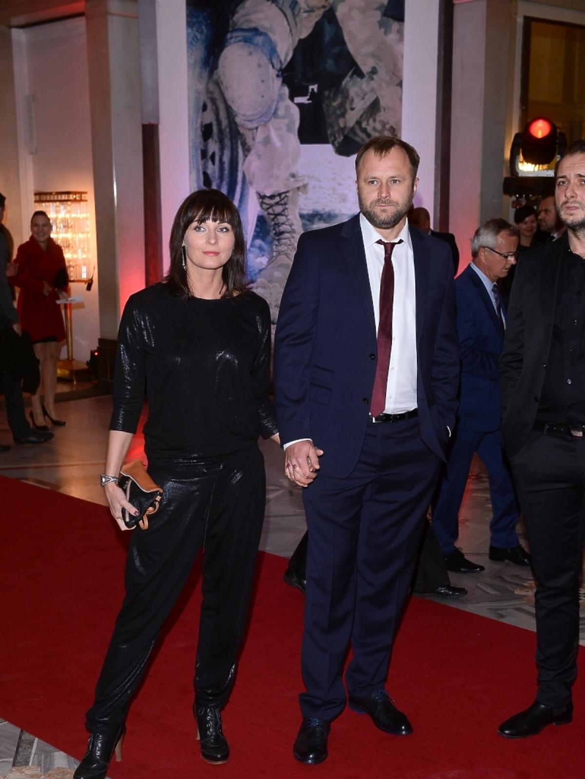 Ilona Wrońska ze swoim partnerem, Leszkiem Lichotą