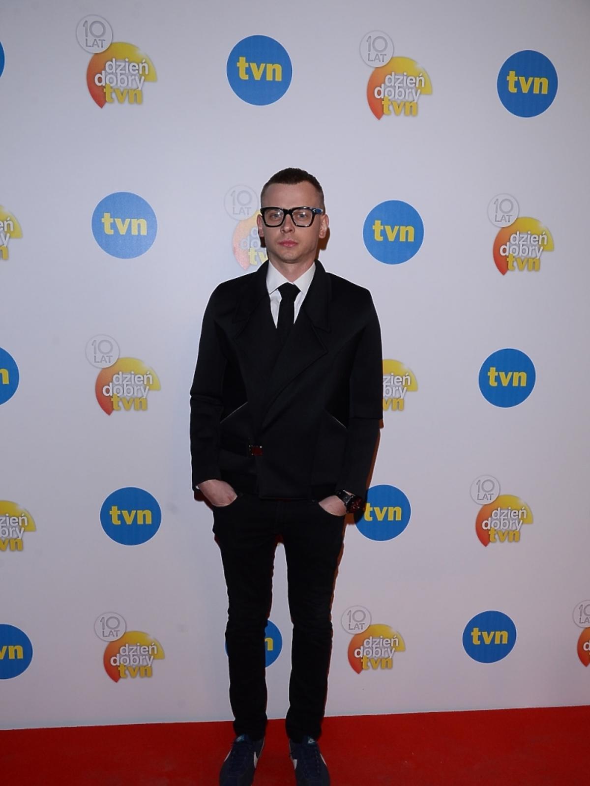 Jakub Jacob Bartnik na urodzinach Dzień Dobry TVN