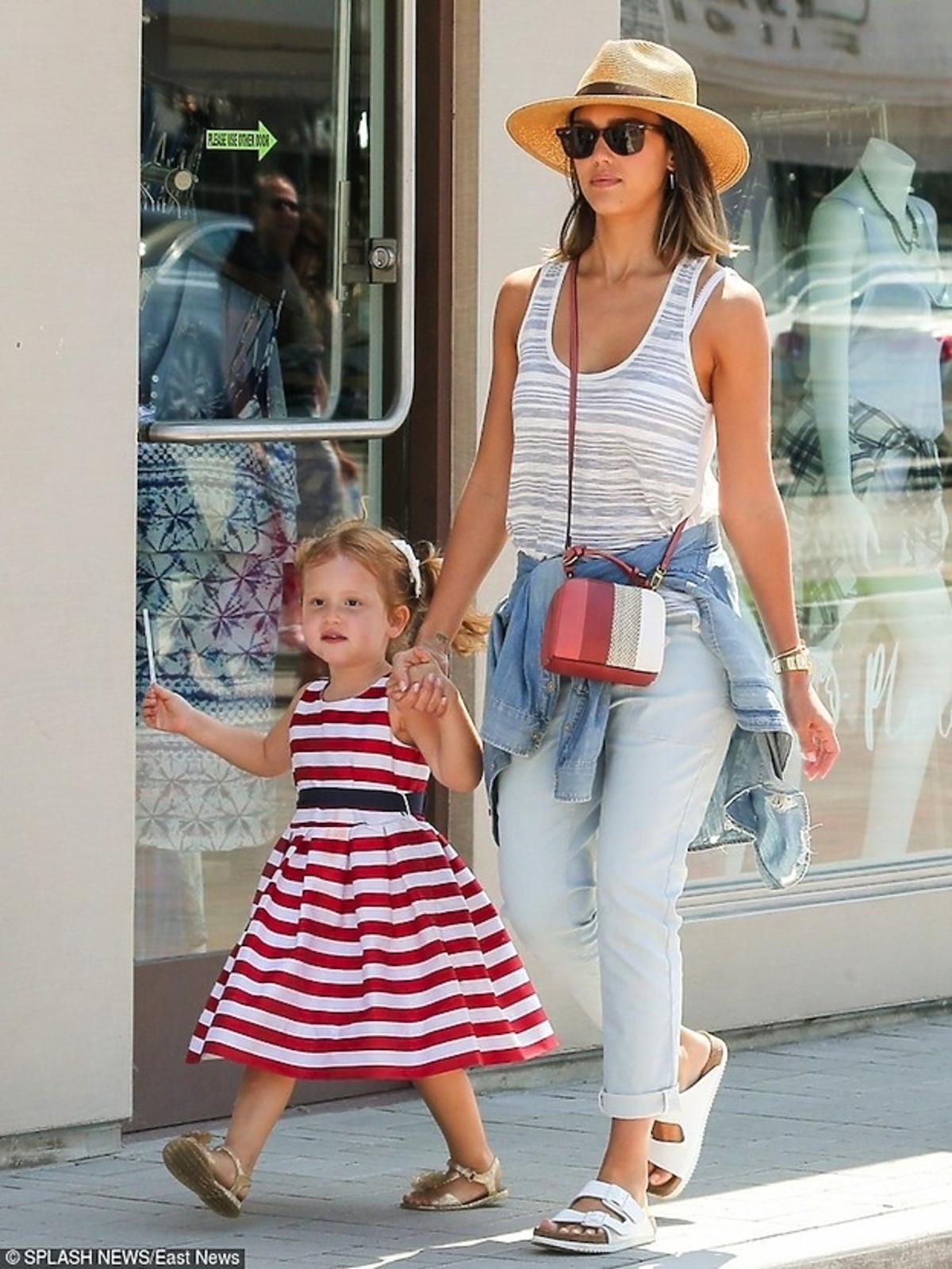 Jessica Alba z córką