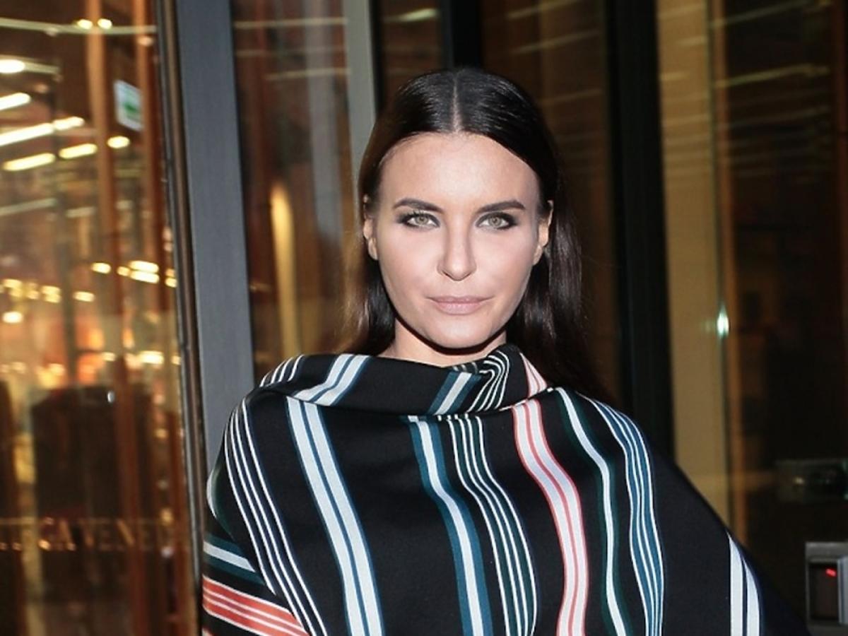 Joanna Horodyńska na otwarciu butiku Kenzo