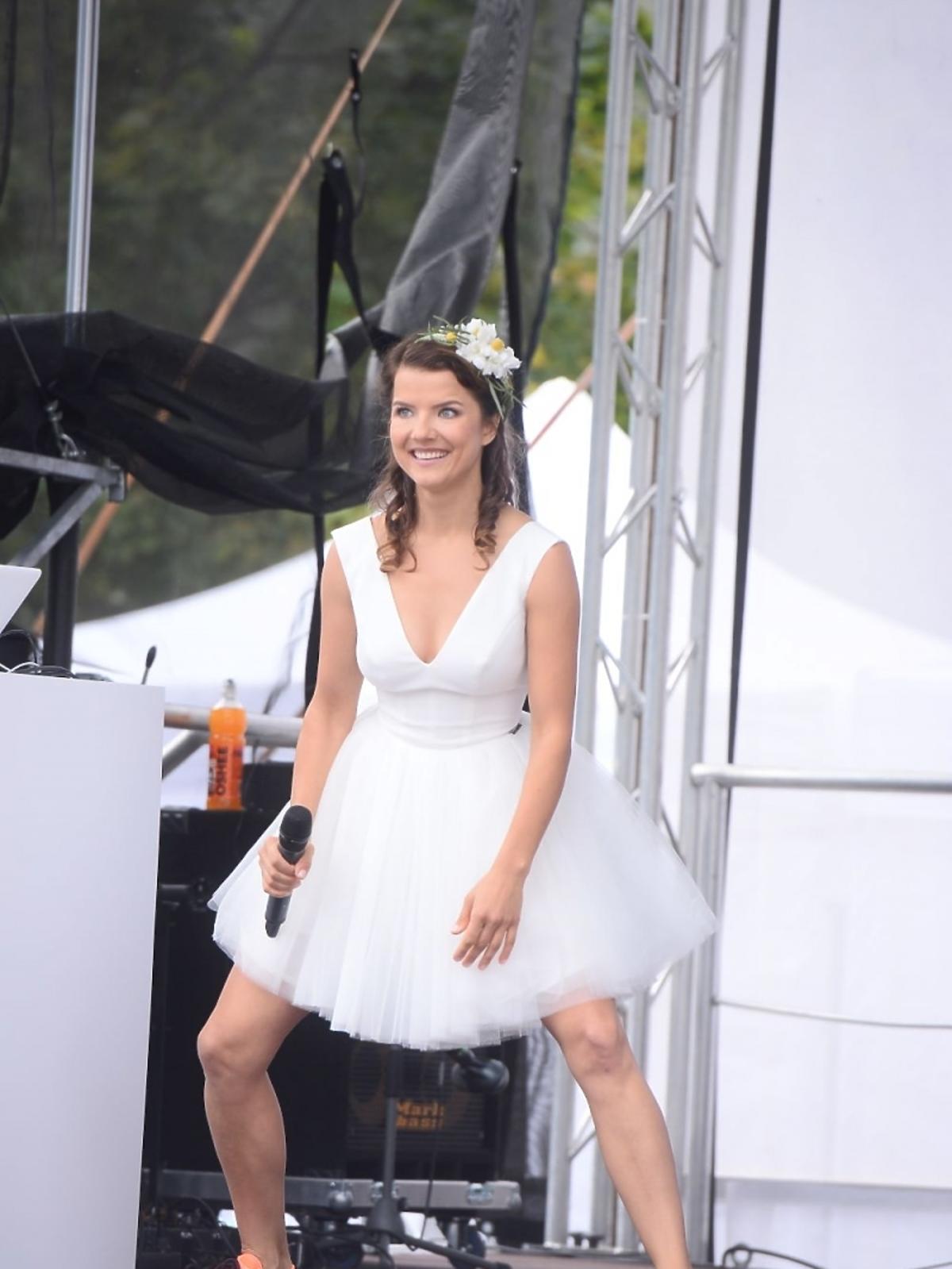 Joanna Jabłczyńska podczas