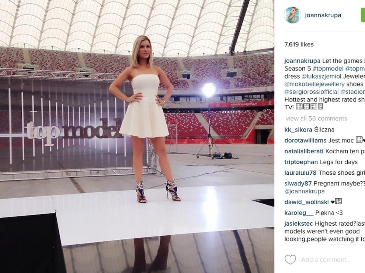 Joanna Krupa, casting do piątej edycji Top Model