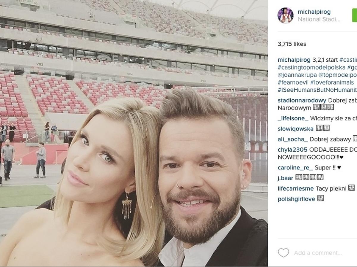 Joanna Krupa, Michał Piróg, casting do piątej edycji Top Model