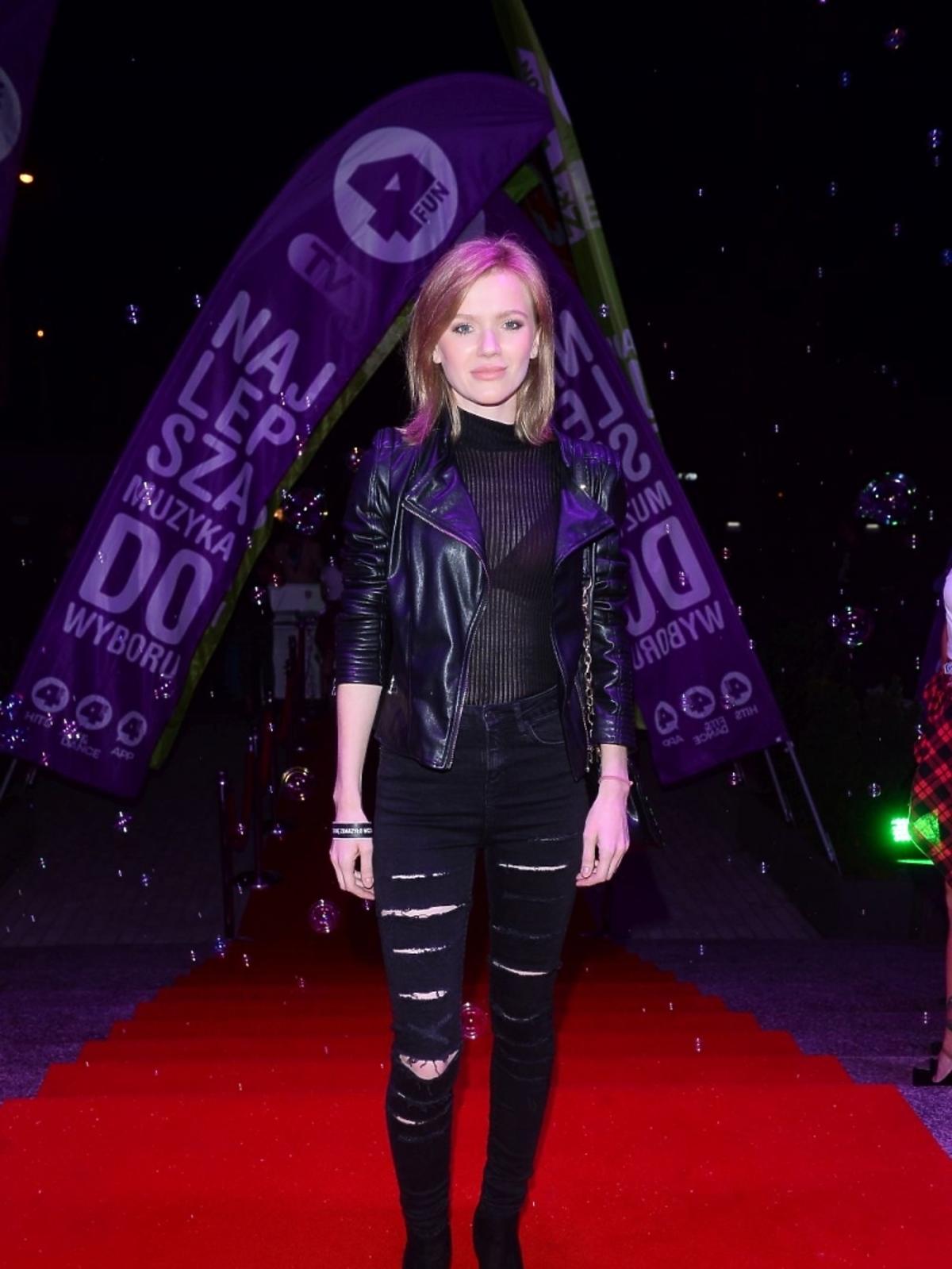 Joanna Majstrak na imprezie 4FUN.TV