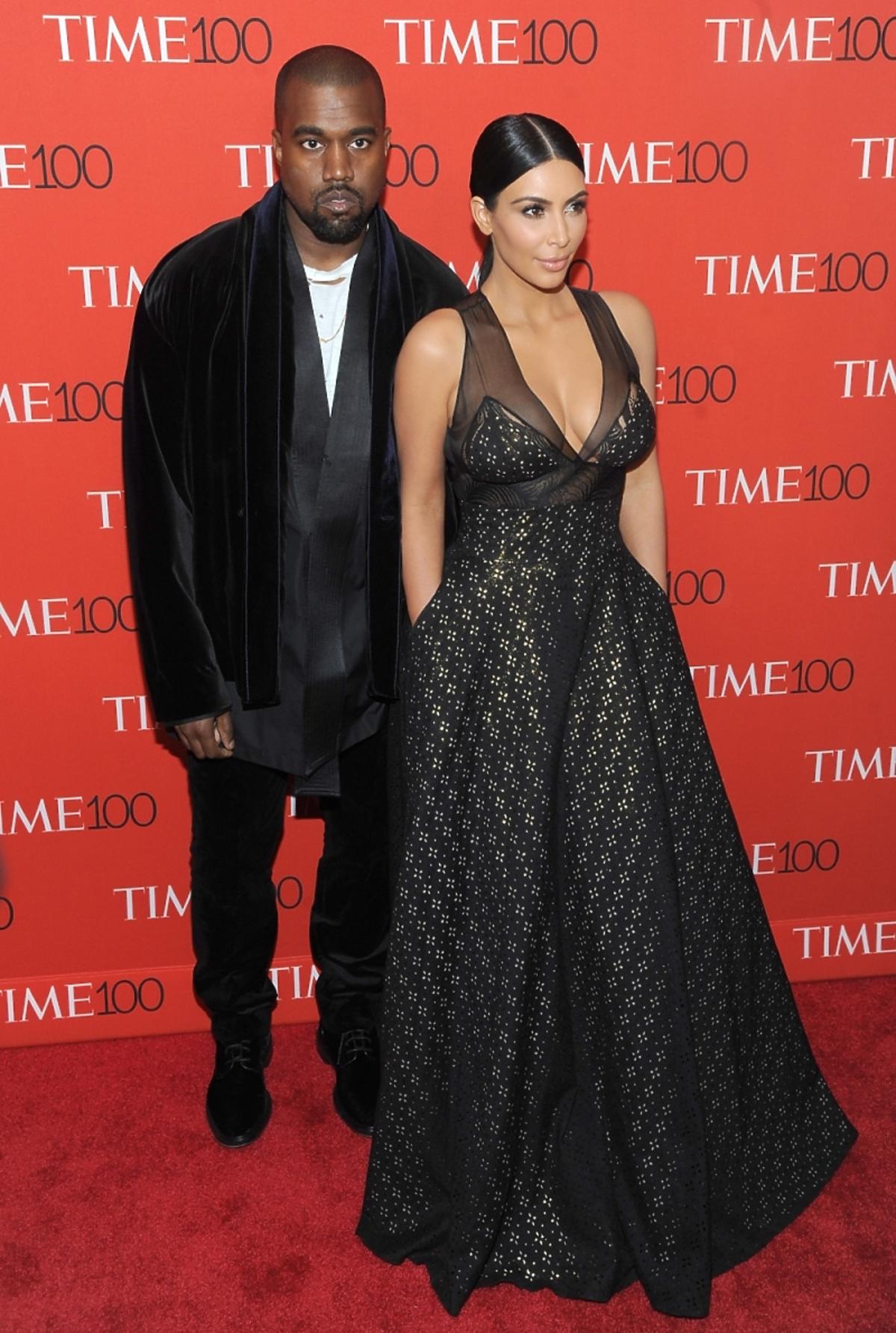 Kanye West i Kim Kardashian na gali TIME 100 