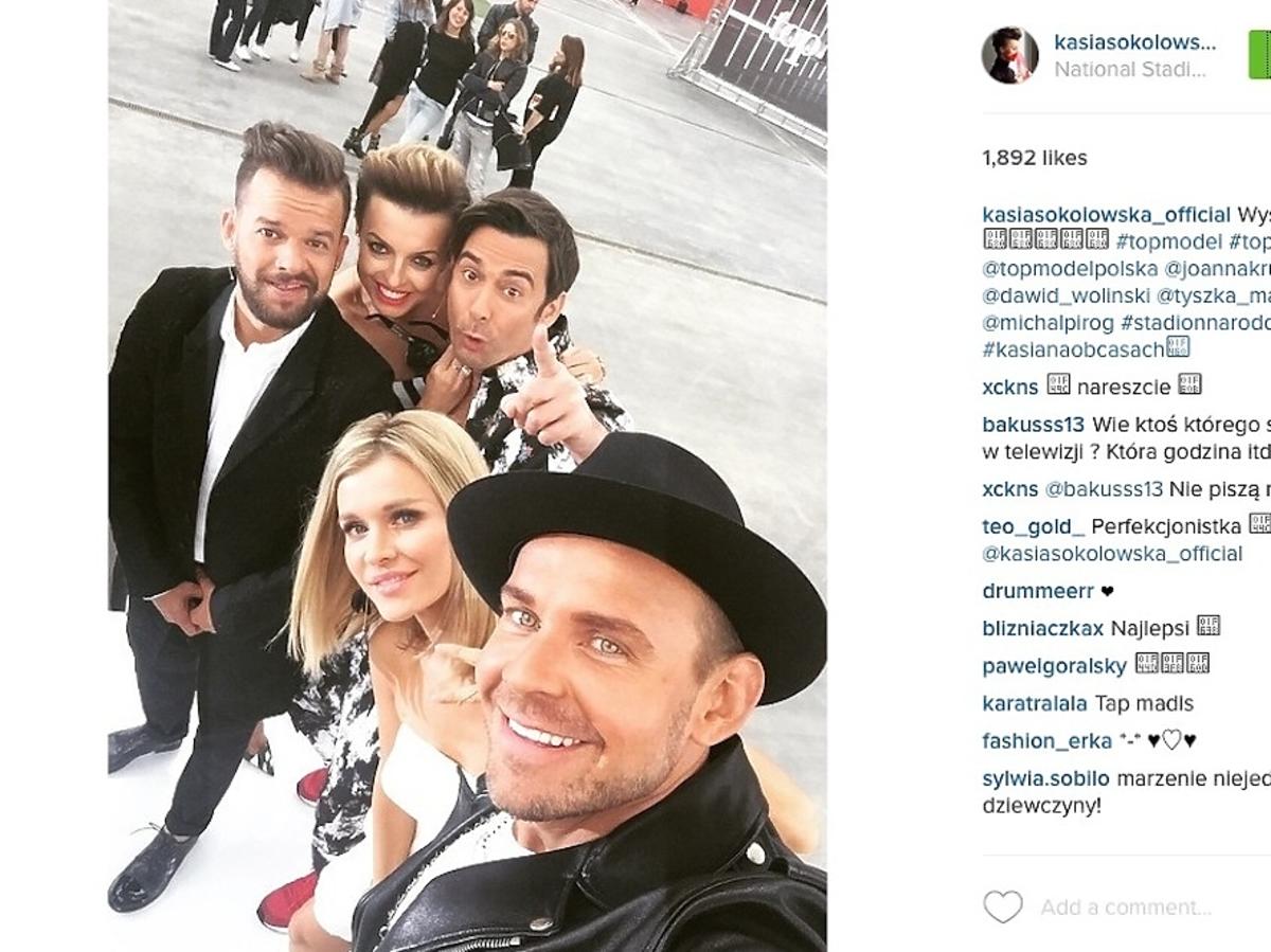 Katarzyna Sokołowska, Marcin Tyszka, Joanna Krupa, Dawid Woliński, Michał Piróg, casting do piątej edycji Top Model