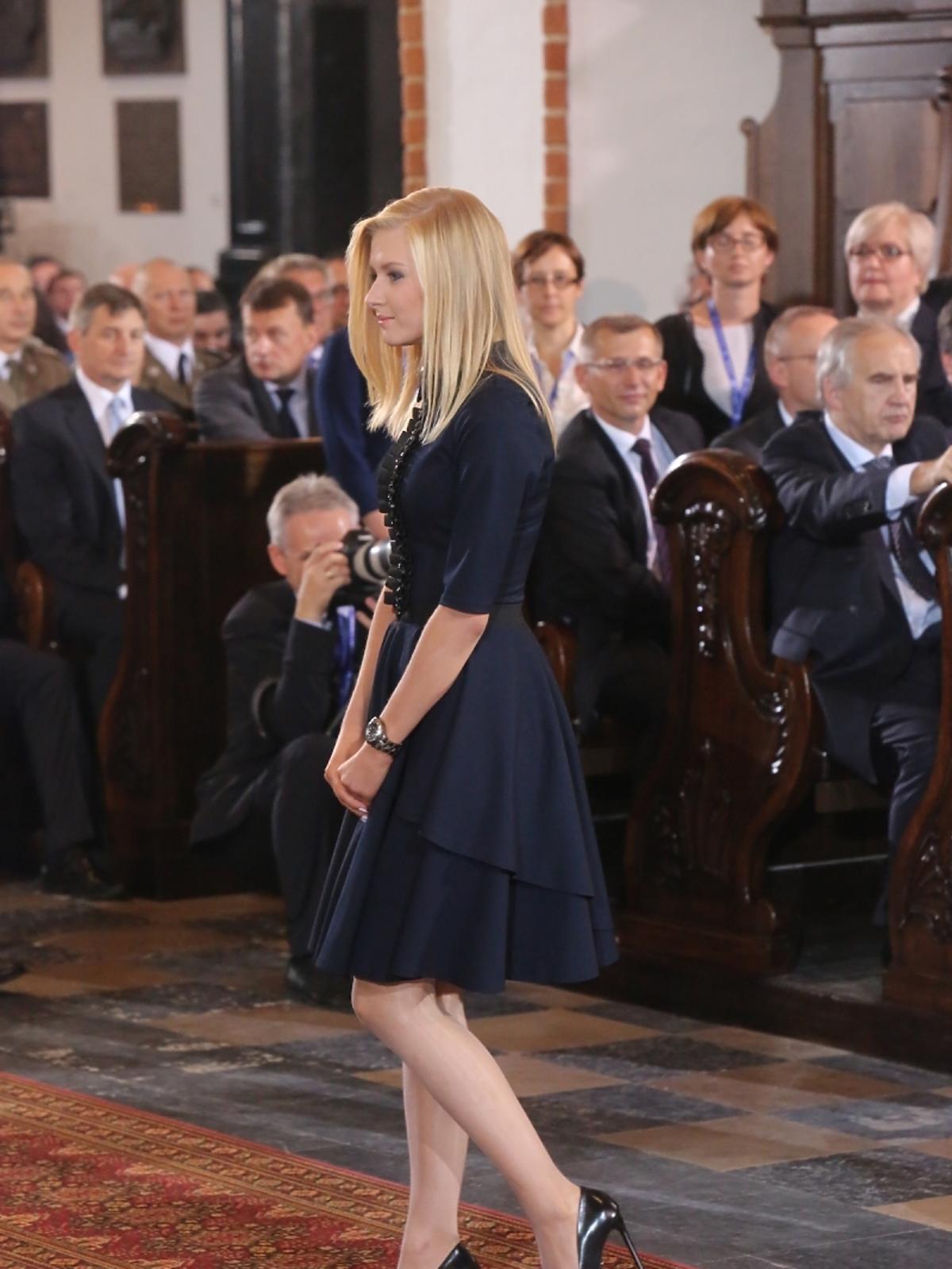 Kinga Duda na zaprzysiężeniu prezydenta Andrzeja Dudy