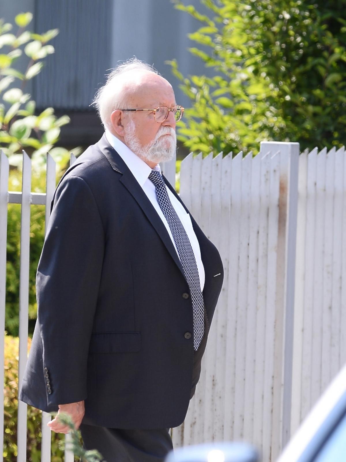 Krzysztof Penderecki na pogrzebie Jana Kulczyka