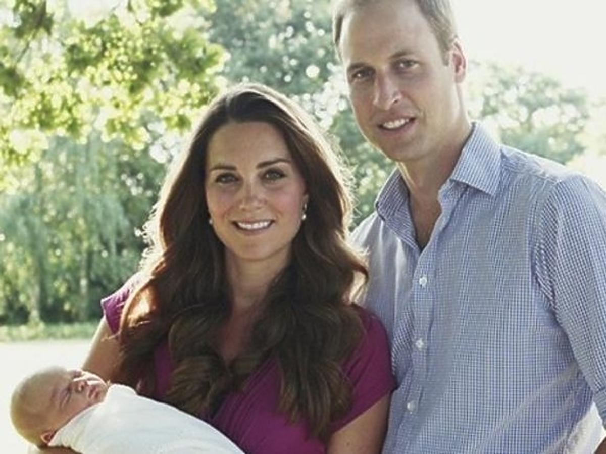 Księżna Kate, Książę William i ich syn George