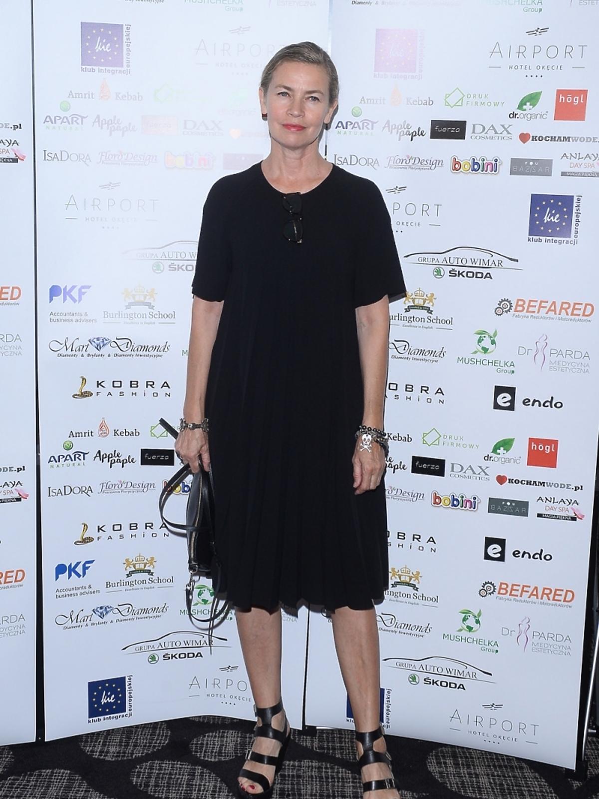 Lidia Popiel na gali Akademii Dobrego Stylu
