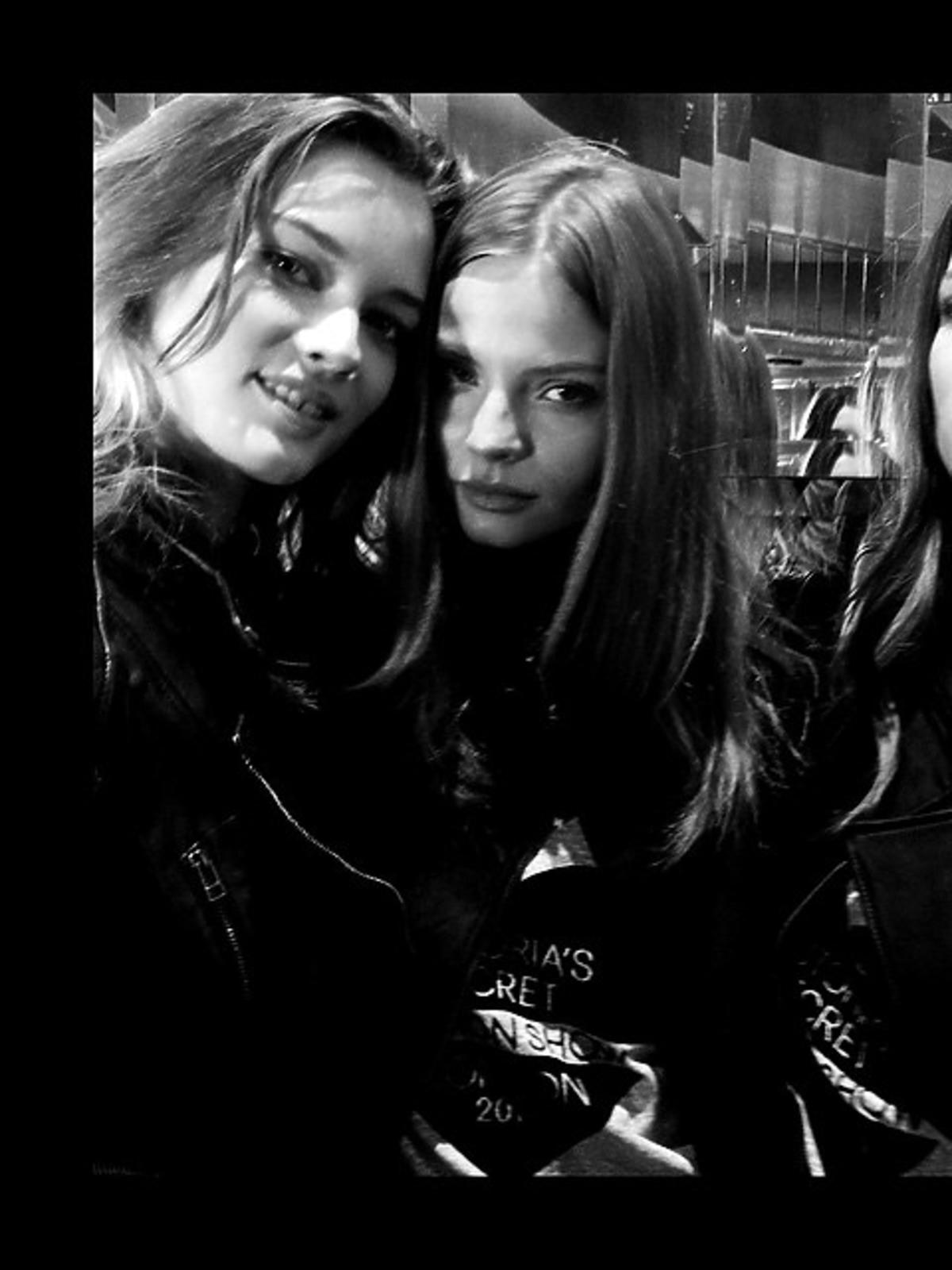 Magda Frąckowiak, Kasia Struss i Monika Jac Jagaciak na pokazie Victoria's Secret