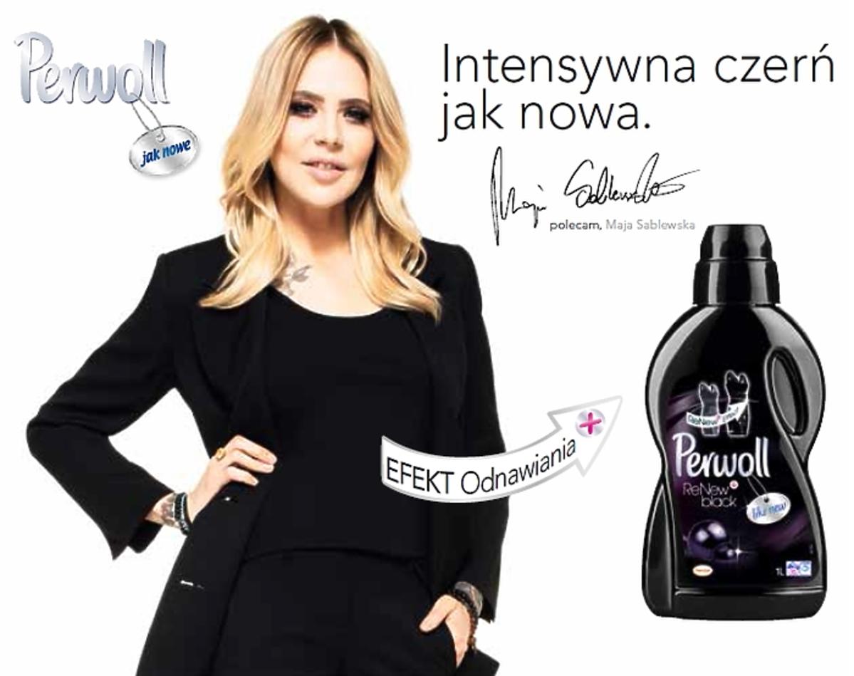 Maja Sablewska reklama Perwoll