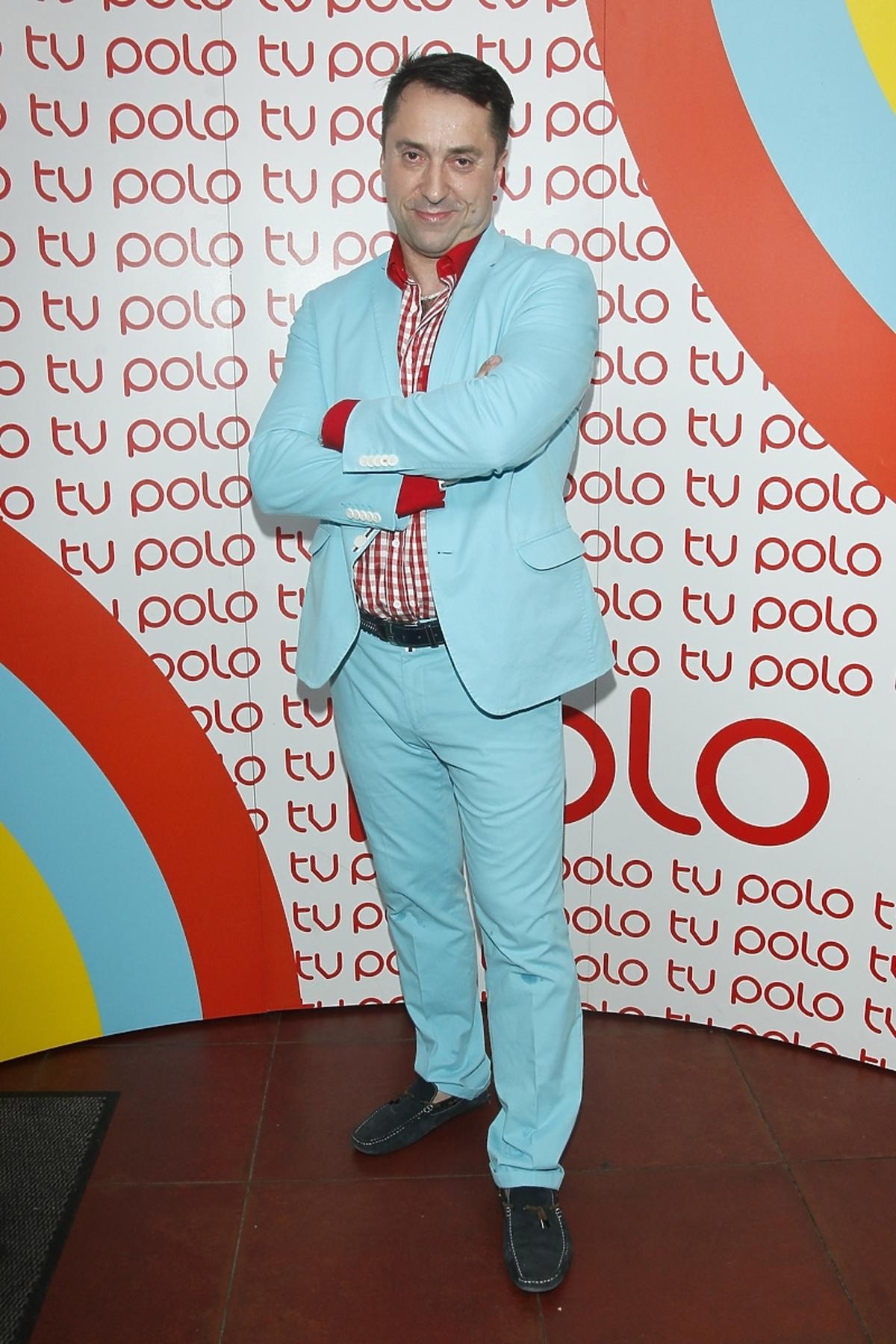Marcin Miller na urodzinach Polo TV