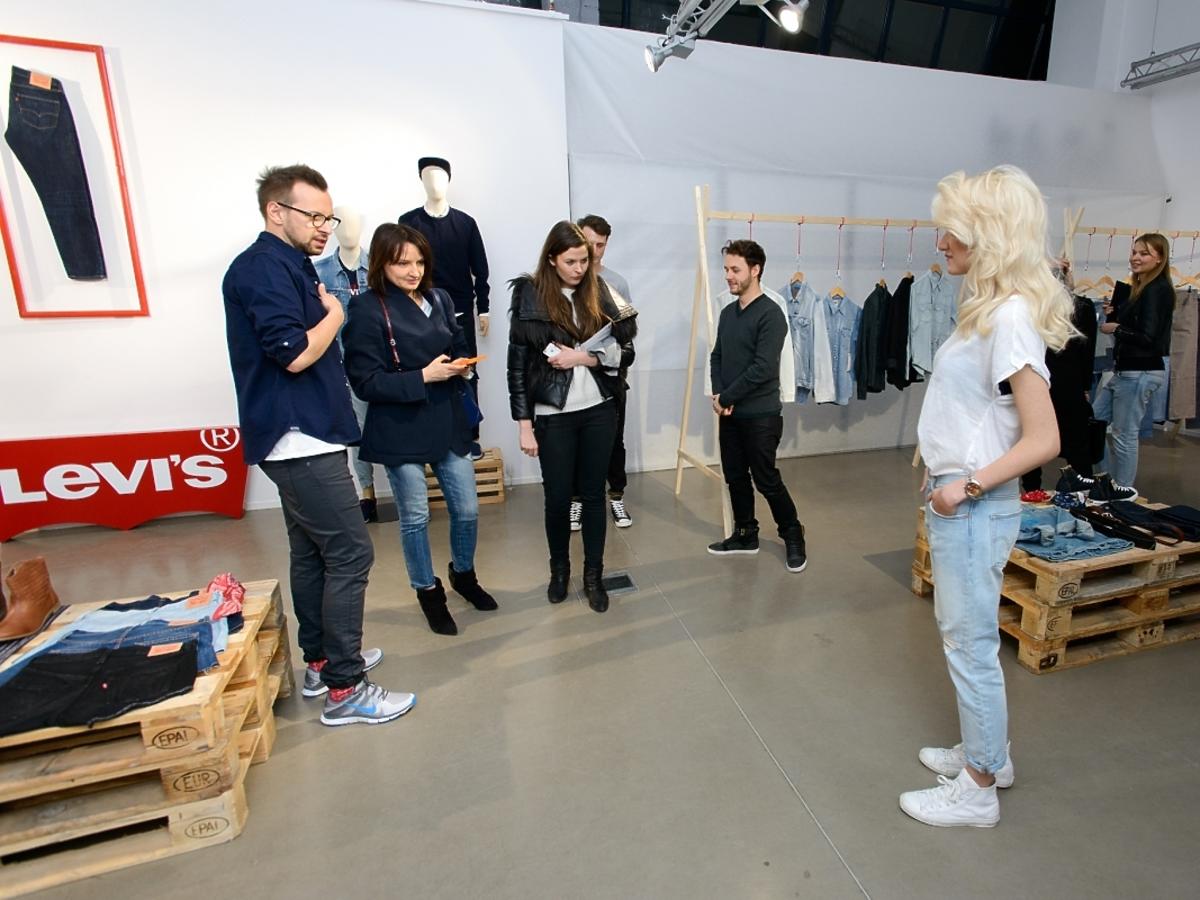 Marta Sędzicka na prezentacji kolekcji Levi's SS2015