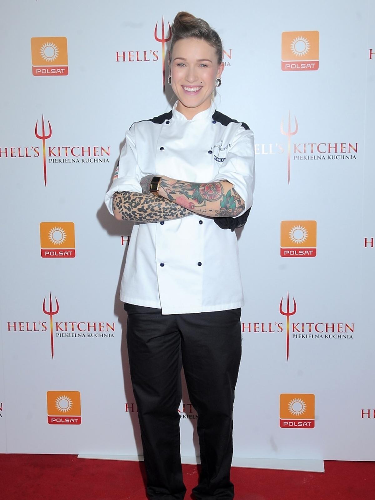 Monika Dąbrowska w finale drugiej edycji Hell's Kitchen