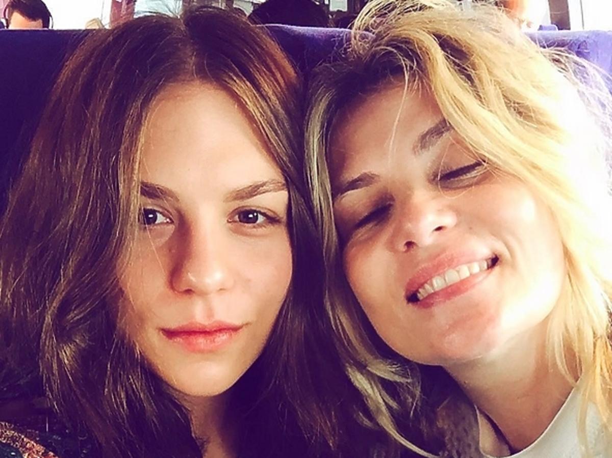 Morgane Polanski z mamą, Emmanuelle Seigner