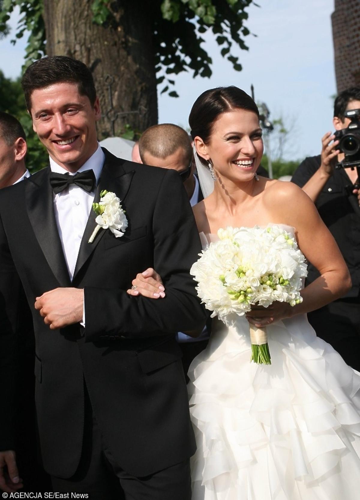 Robert Lewandowski, Anna Lewandowska ślub